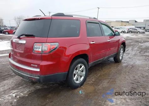 2014 GMC Acadia Sle-2 from USA, damaged, VIN 1GKKVPKDXEJ194321